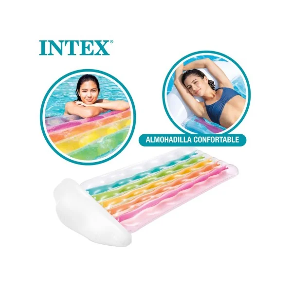 Colchoneta hinchable INTEX nube - Imagen 4
