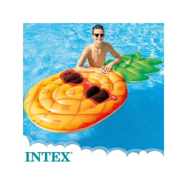 Colchoneta hinchable INTEX piña - Imagen 2