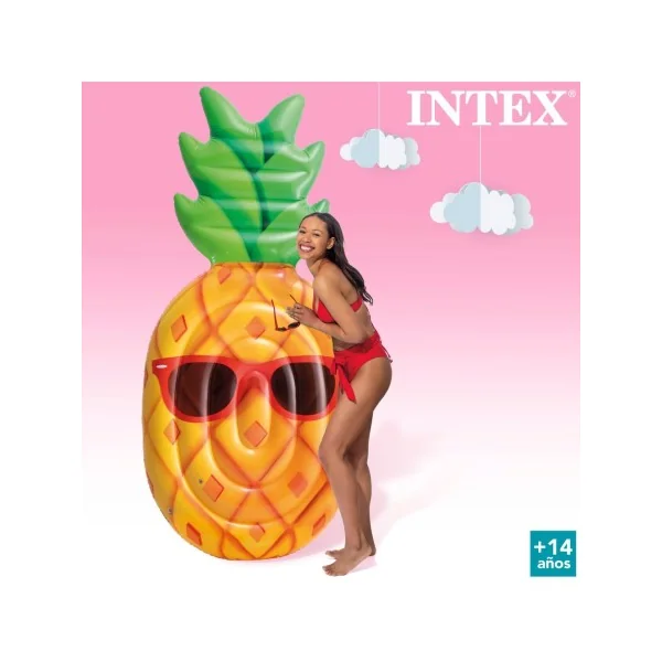 Colchoneta hinchable INTEX piña - Imagen 5