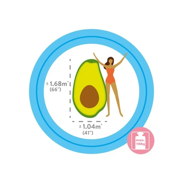 Colchoneta individual aguacate INTEX - Imagen 5