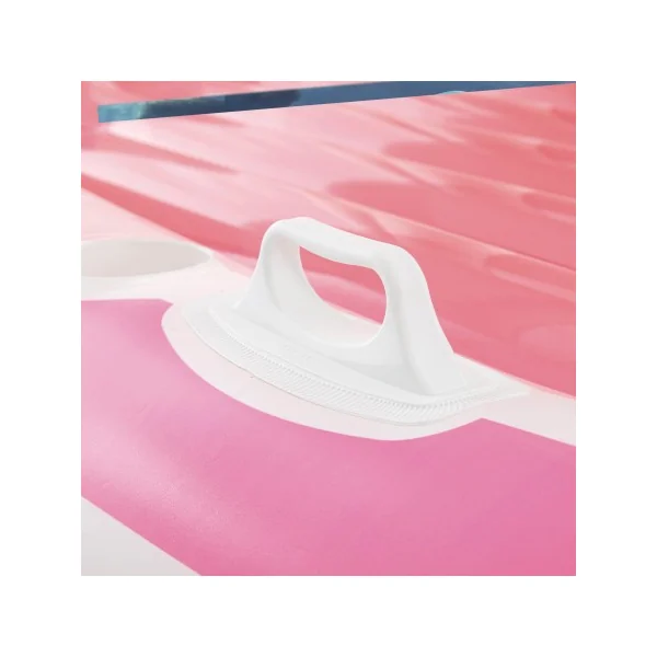 Colchão inflável Pink Paradise com teto e porta-copos - Imagen 6