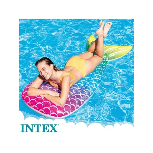 Colchão insuflável INTEX cauda de sereia - Imagen 4