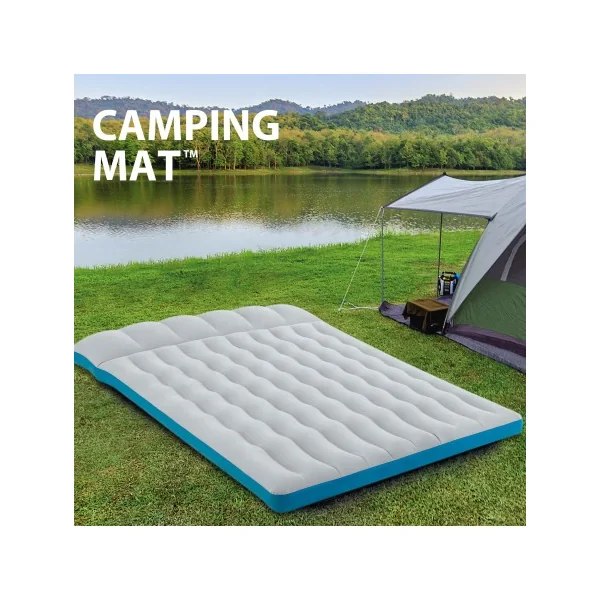 Colchón hinchable doble camping - Imagen 2