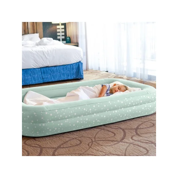 Colchón hinchable infantil con hinchador - Imagen 2