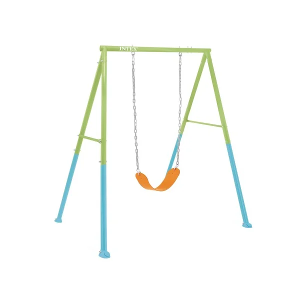 Columpio jardín individual para niños y bebés 2 en 1