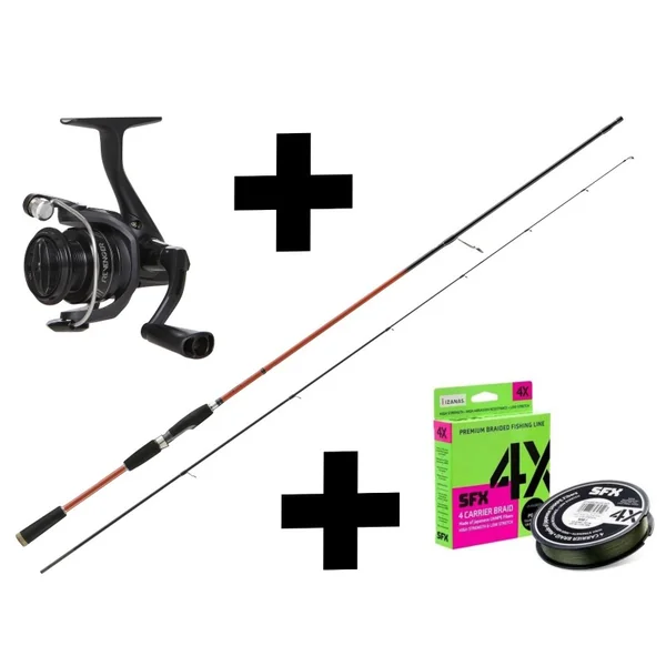 Combo Eging Okuma Red Squid + RV-3000A + PE