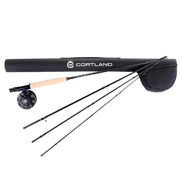 Conjunto de pesca a mosca Cortland Guide Series