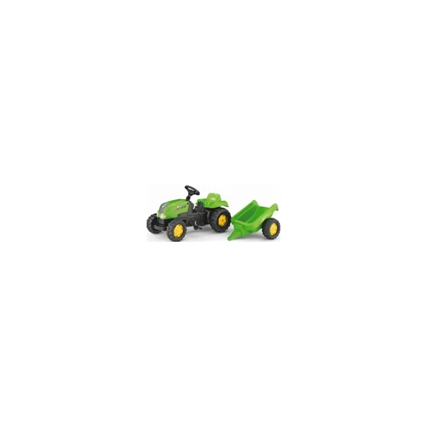 Conjunto de Tractor ROLLYTOYS Kid con Remolque Verde - Imagen 2