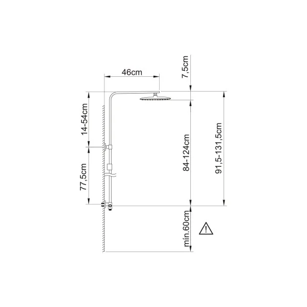 Conjunto ducha extensible 2 vias kit saona slim - Imagen 5