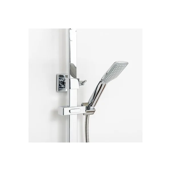 Conjunto ducha extensible termostatico saona slim - Imagen 2