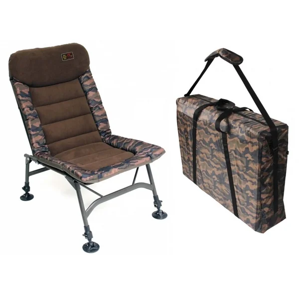 CONJUNTO SILLA Y BOLSA DE TRANSPORTE ZFISH CAMO