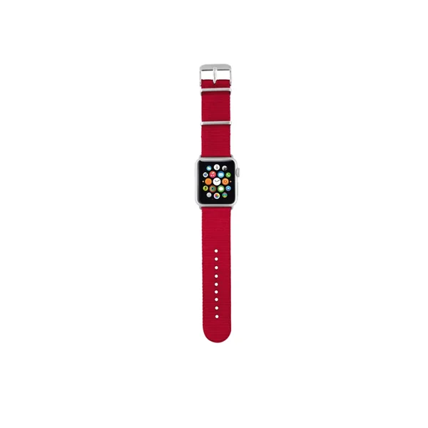 Correa Nylon TRUST Apple Watch 42mm Rojo