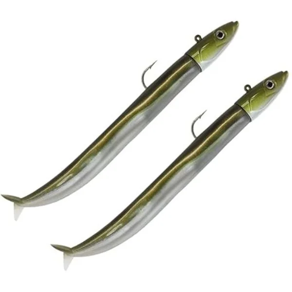 Crazy Sand Eel 180 2 Combos Off Shore 35g Kaki