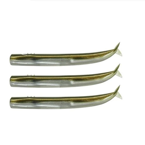 Crazy Sand Eel 180 - 3 Cuerpos Kaki