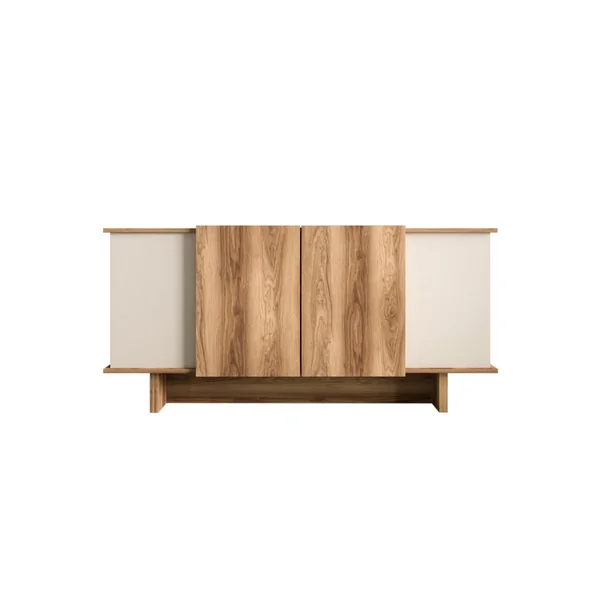 Credenza in legno "Diana" - 180 x 40 x 81 cm - Beige