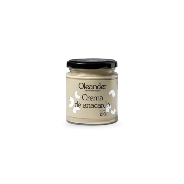 Crema de anacardos ecológica