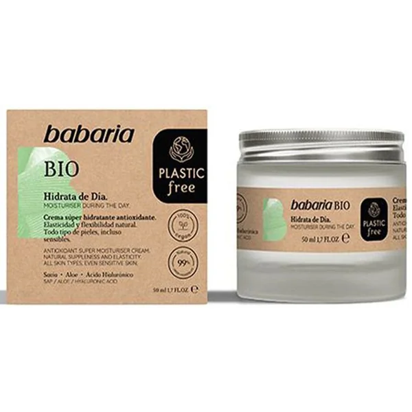 Crema de Día BABARIA Biohidratos (50 ml)