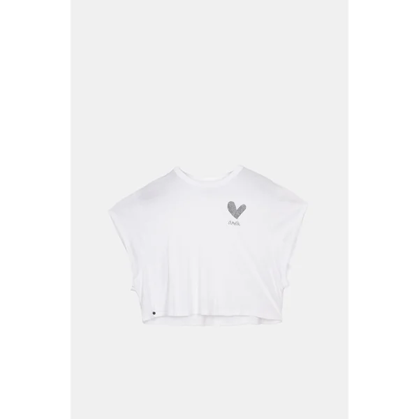 Crop top blanco Anekke