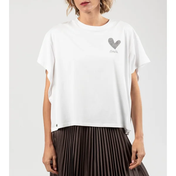 Crop top blanco Anekke - Imagen 2