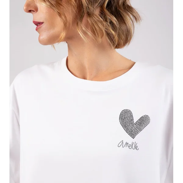 Crop top blanco Anekke - Imagen 4