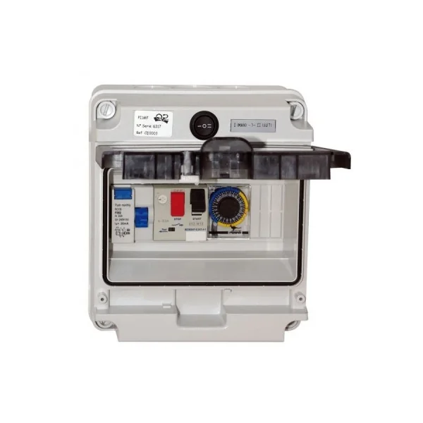Cuadro eléctrico con panel protección QP
