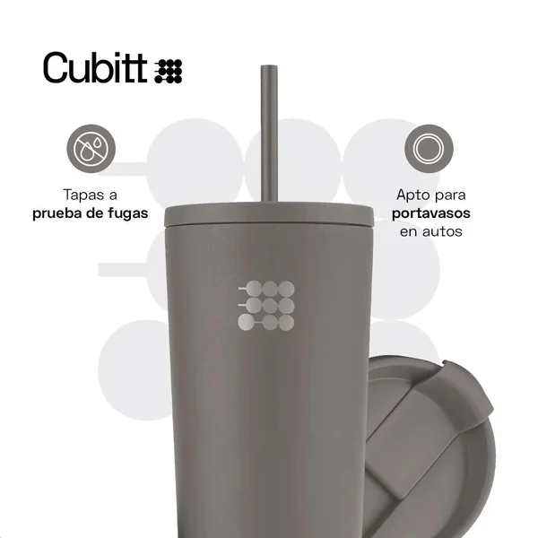 Cubitt Termo Travel Mug Wolf Gray - Imagen 3