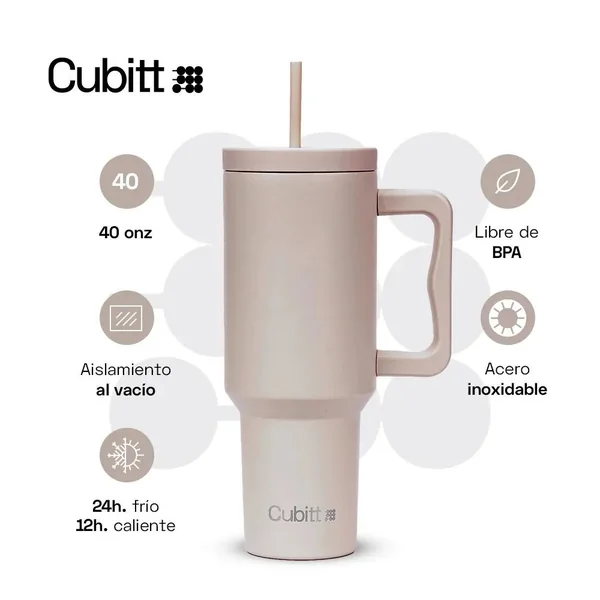 Cubitt Termo Tumbler Sand - Imagen 2