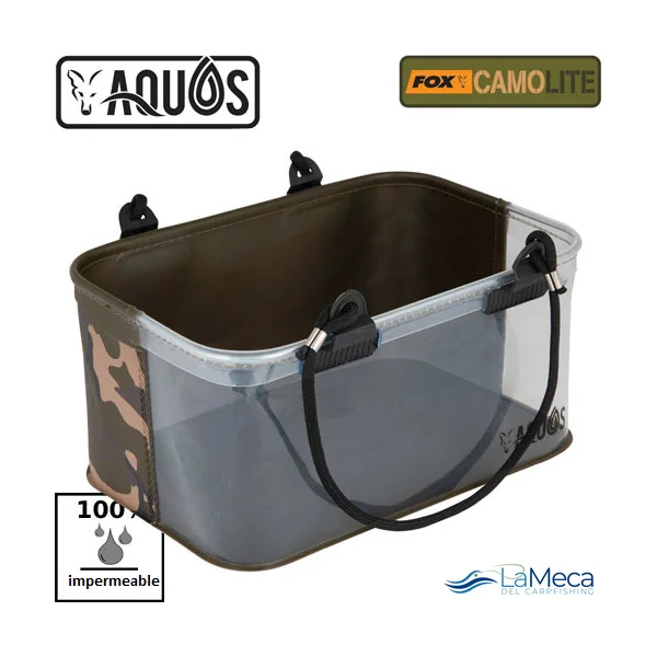 CUBO DE AGUA FOX AQUOS CAMOLITE WATER/RIG BUCKET