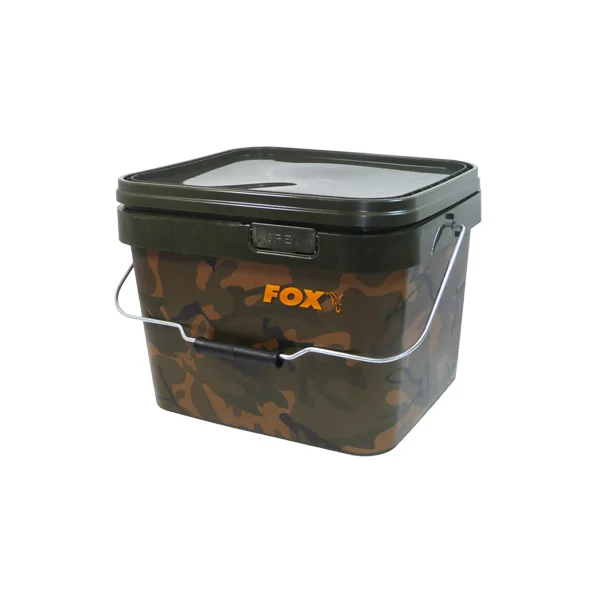CUBO FOX CAMO SQUARE BUCKET 10 LTR