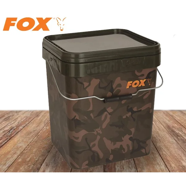 CUBO FOX CAMO SQUARE BUCKET 17 LTR