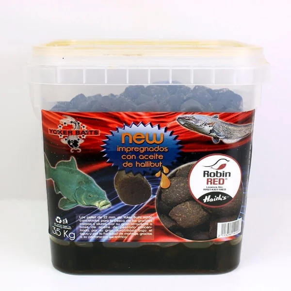 CUBO PELLETS HALLIBUT & ROBIN RED 20MM PRO ELITE