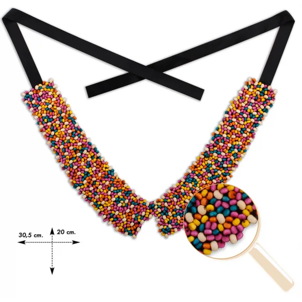 Cuello abalorios Belluno