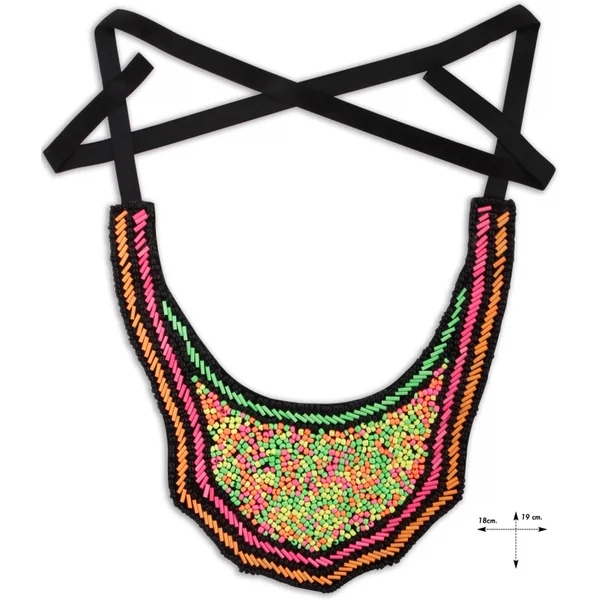 Cuello abalorios Reggio Emilia