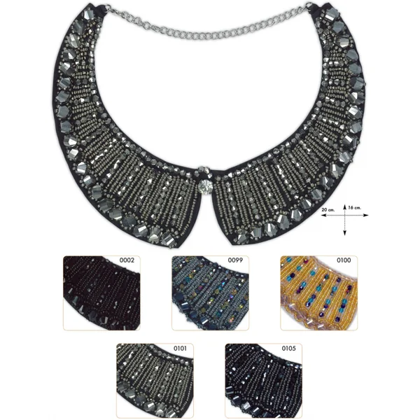 Cuello joya cierre cadena Trapani