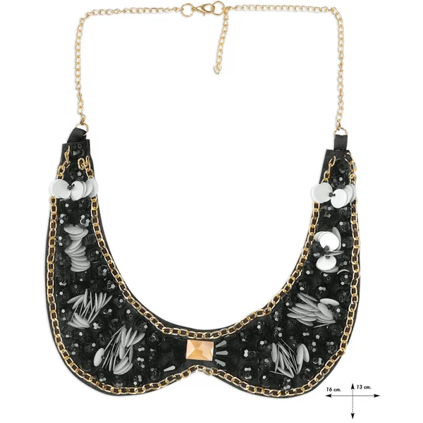 Cuello joya cristal cadena Domodossola
