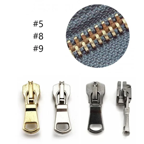 Cursor Cremallera 5mm,8mm y 9mm - Malla Metálica