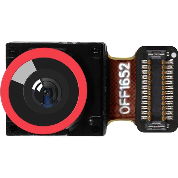Cámara Frontal CLAPPIO Negra para Huawei P40 Lite