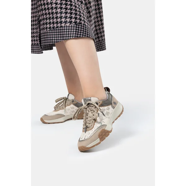 Deportivos beige estampados - Imagen 2