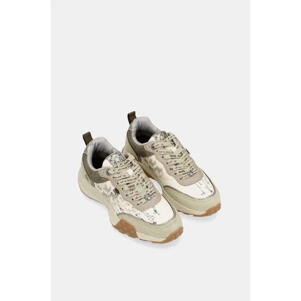 Deportivos beige estampados - Imagen 5