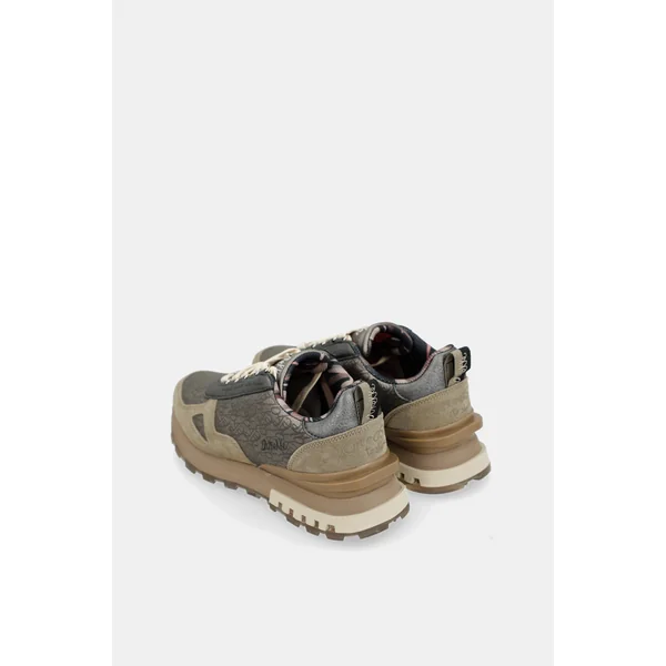 Deportivos beige metálicos - Imagen 3