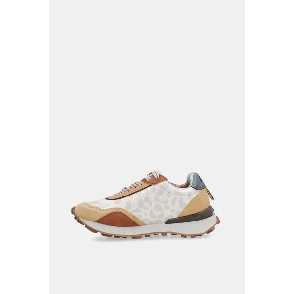 Deportivos beige y naranja - Imagen 7