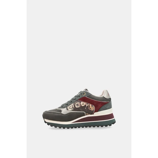 Deportivos plataforma gris oscuro - Imagen 8