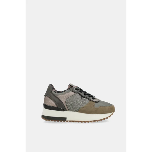 Deportivos plataforma taupe - Imagen 2