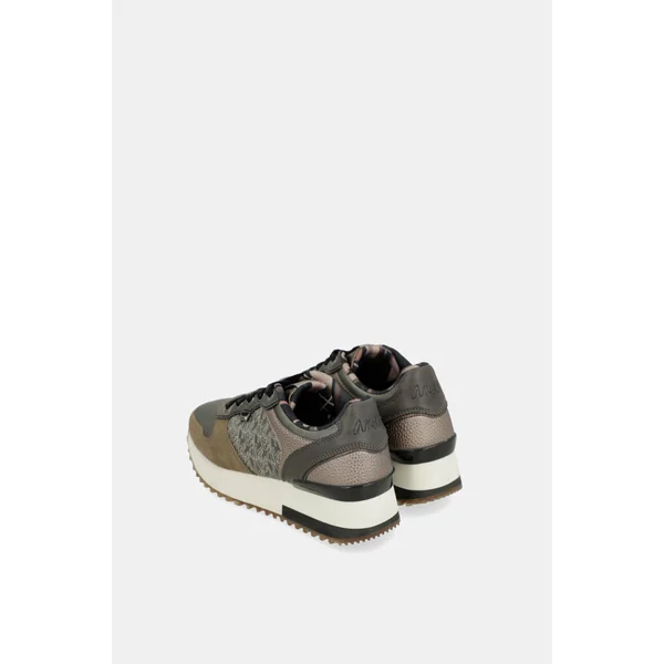 Deportivos plataforma taupe - Imagen 5
