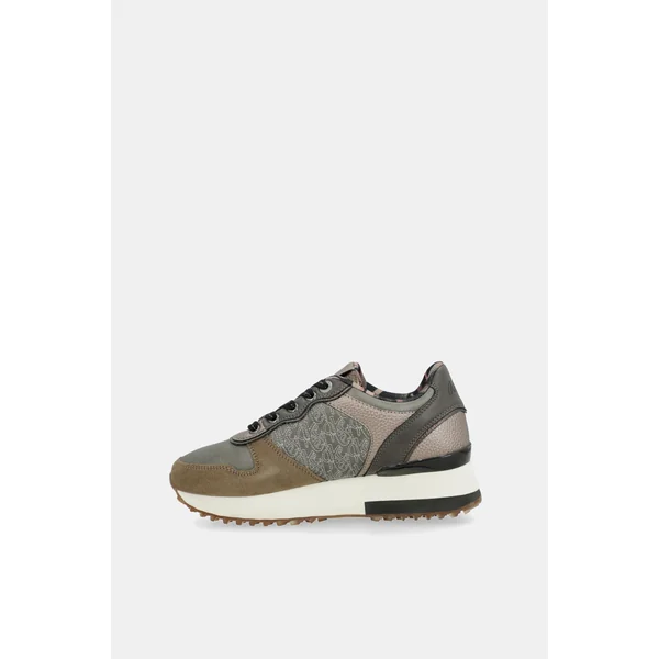 Deportivos plataforma taupe - Imagen 9