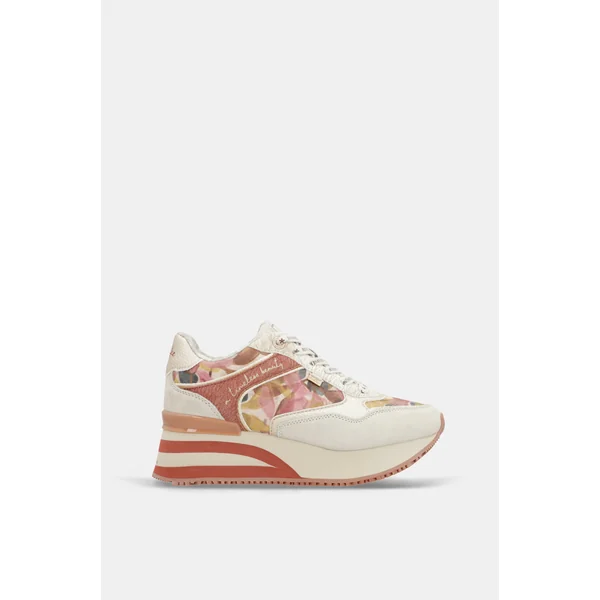 Deportivos rosa y beige Bloom