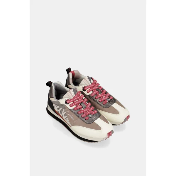 Deportivos rosa y blancos - Imagen 3