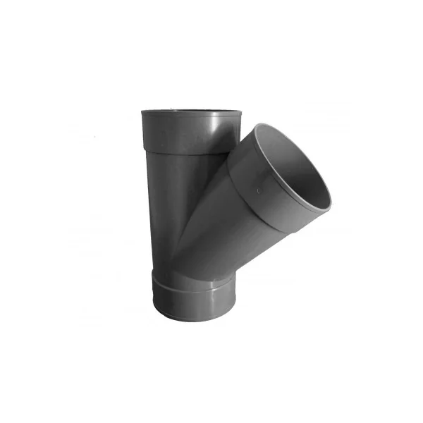 Derivacion pvc hhh 75 - 45º - Imagen 3