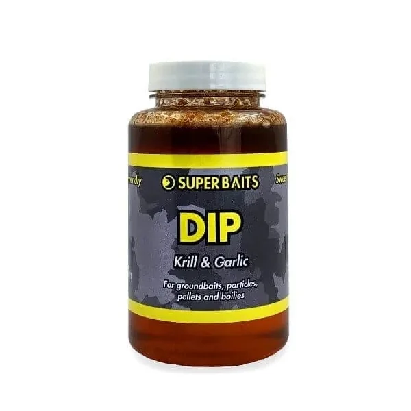 DIP KRILL & GARLIC SUPERBAITS 250 ML