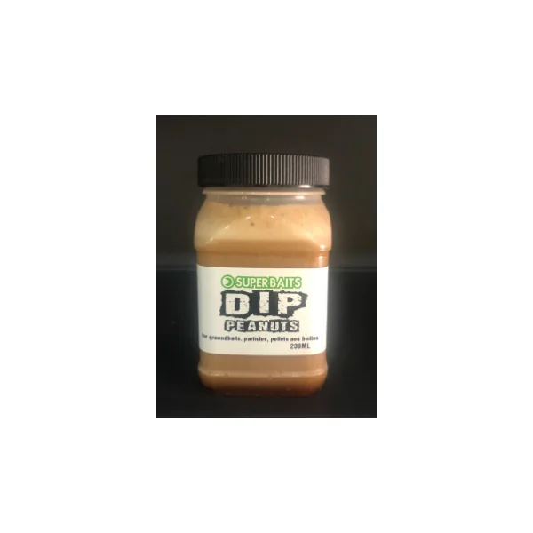 DIP PEANUTS (CACAHUETE) SUPERBAITS 250 ML